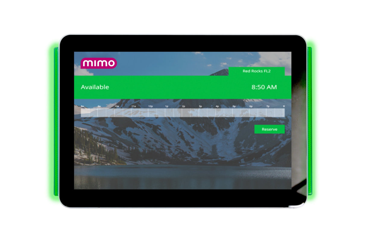 Mimo Adapt-LTS 10.1" Digital Signage Tablet with LEDs Android 12 - RK3568 w/Light Bars (MCT-101LTS-POE-2LB)