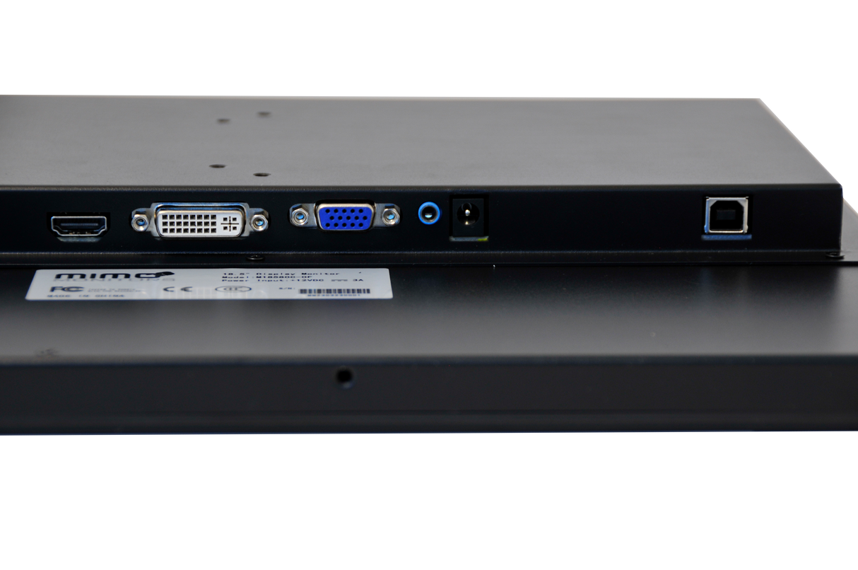 18.5" Open Frame Multi Point Capacitive Touch 1920x1080 Display, HDMI, DVI, VGA (M18580C-OF)