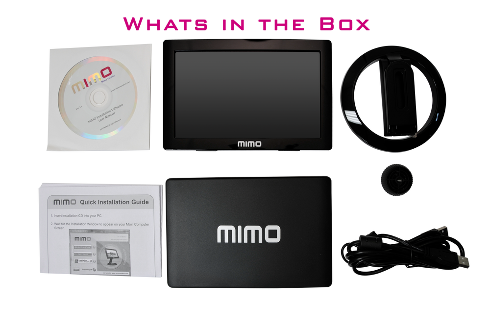 7" Resistive Touch Portable Display, USB (UM-740R)
