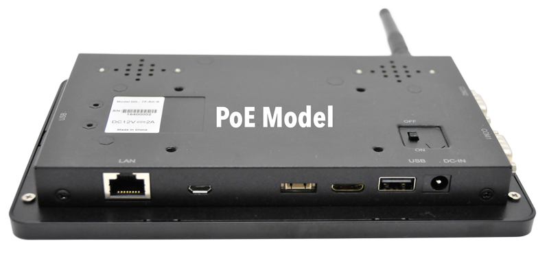 Tablette d'affichage numérique Mimo Adapt-IQ 7 pouces, Android 4.4/5.1, processeur RK3188 (MCT-70QDS)