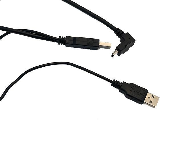1.5M (4.9') Right Angle USB Y-Cable for Mimo UM-1080 Family, (CBL-USB1.5M-1080-Y)