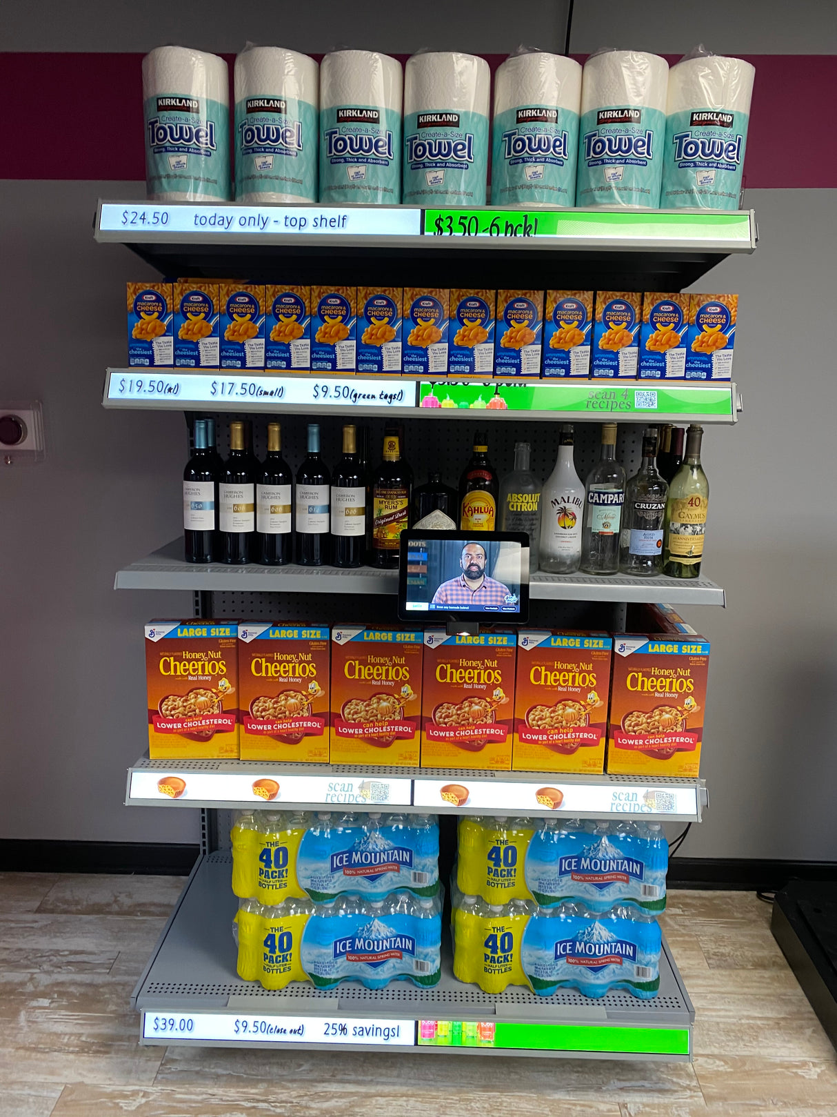 Support de montage pour étagères Lozier de 23 pouces (chez Walmart) (MSM-23-MNT)