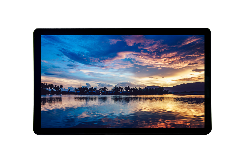 27" Open Frame, Desk Top or Wall Mountable Non-Touch 1920x1080 Display, VGA, DVI, HDMI, Black (M27080-OF)