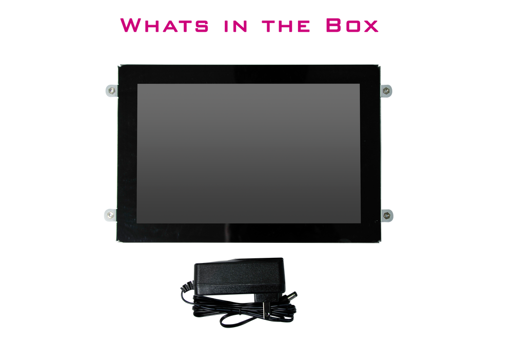 10.1" Open Frame Capacitive Touch Display with BrightSign Built-In (MBS-1080C-OF-POE, MBS-1080C-OF)