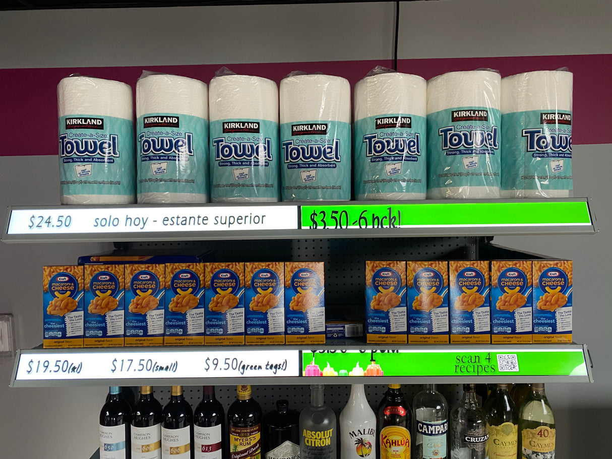 23" Shelf Edge High Bright Stretch Display with Android 8.1 ARM Cortex A35 Quad Core 1.3GHz Processor, 2" high, Micro HDMI (MST-23016)