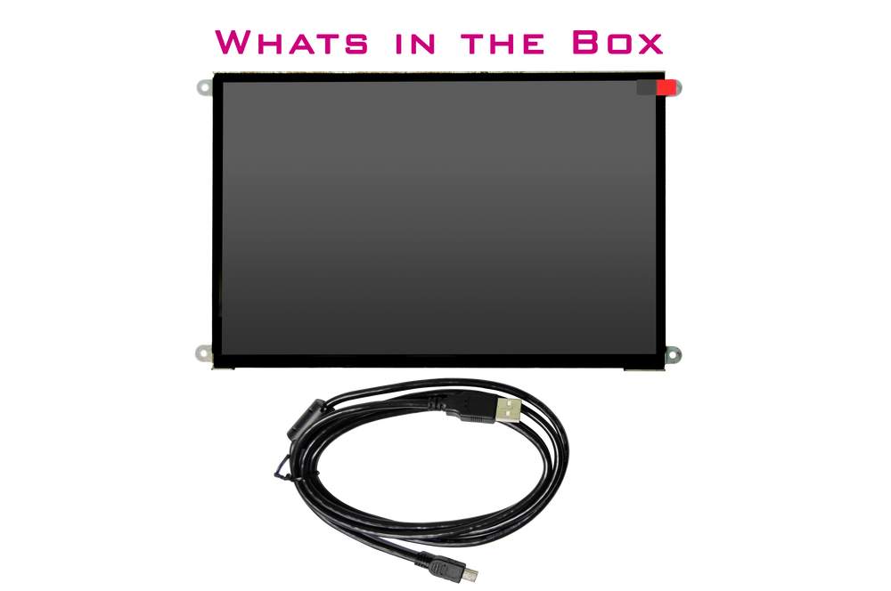 10.1" Open Frame Non-Touch Display, USB (UM-1080-OF)