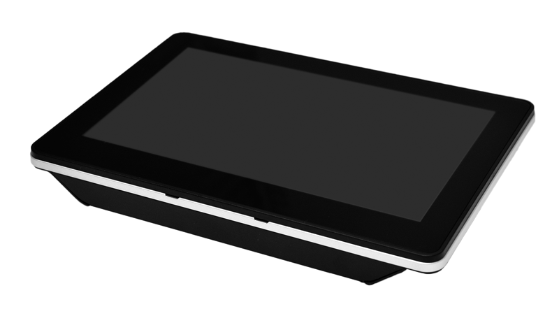 Mimo 7" Capacitive Touch, Metal Back Display with Adjustable Brightness and Speakers, USB (UM-760C-SMK)