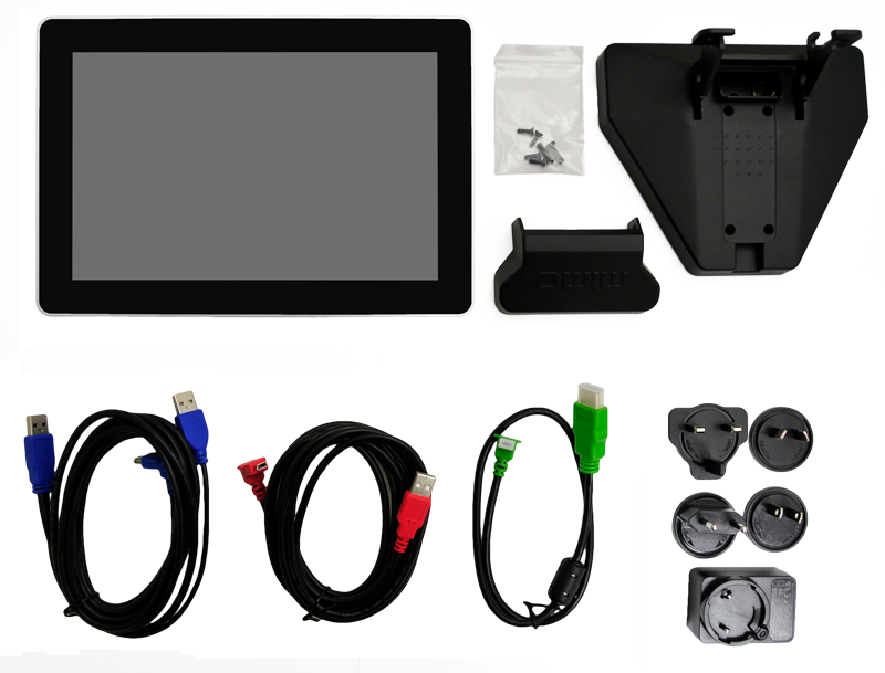 Mimo Vue 10.1" Capacitive Touch Display with HDMI capture, USB (UM-1080CP-B)