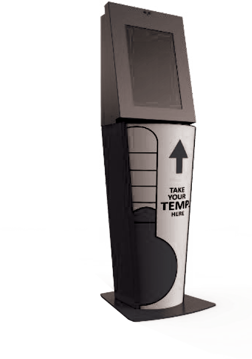 Mimo CurveGuard - Plateforme de tablette d'affichage numérique à détection de température