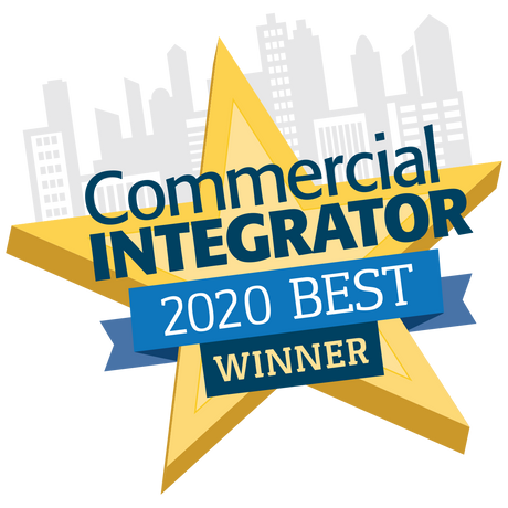 We're excited to share that our new 21.5" Outdoor Capacitive Touch Display is a winner of the 2020 Commercial Integrator Best Award