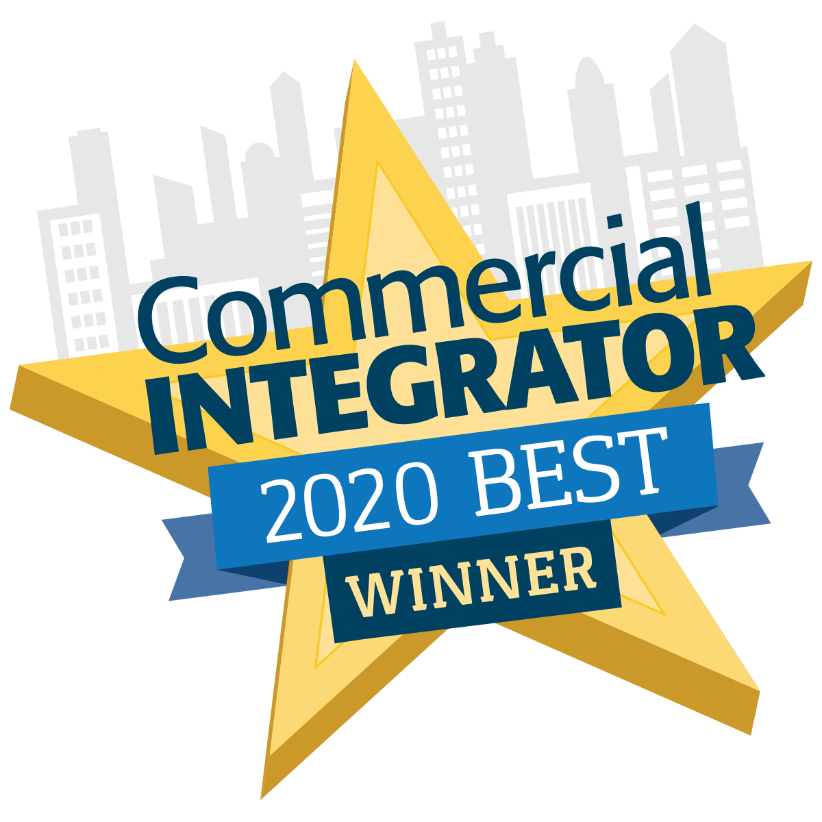 We're excited to share that our new 21.5" Outdoor Capacitive Touch Display is a winner of the 2020 Commercial Integrator Best Award