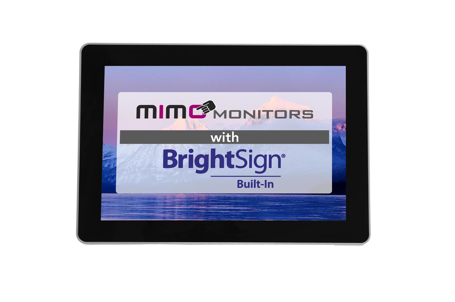 The Mimo Vue with BrightSign Built-In Open Frame display is now available for purchase