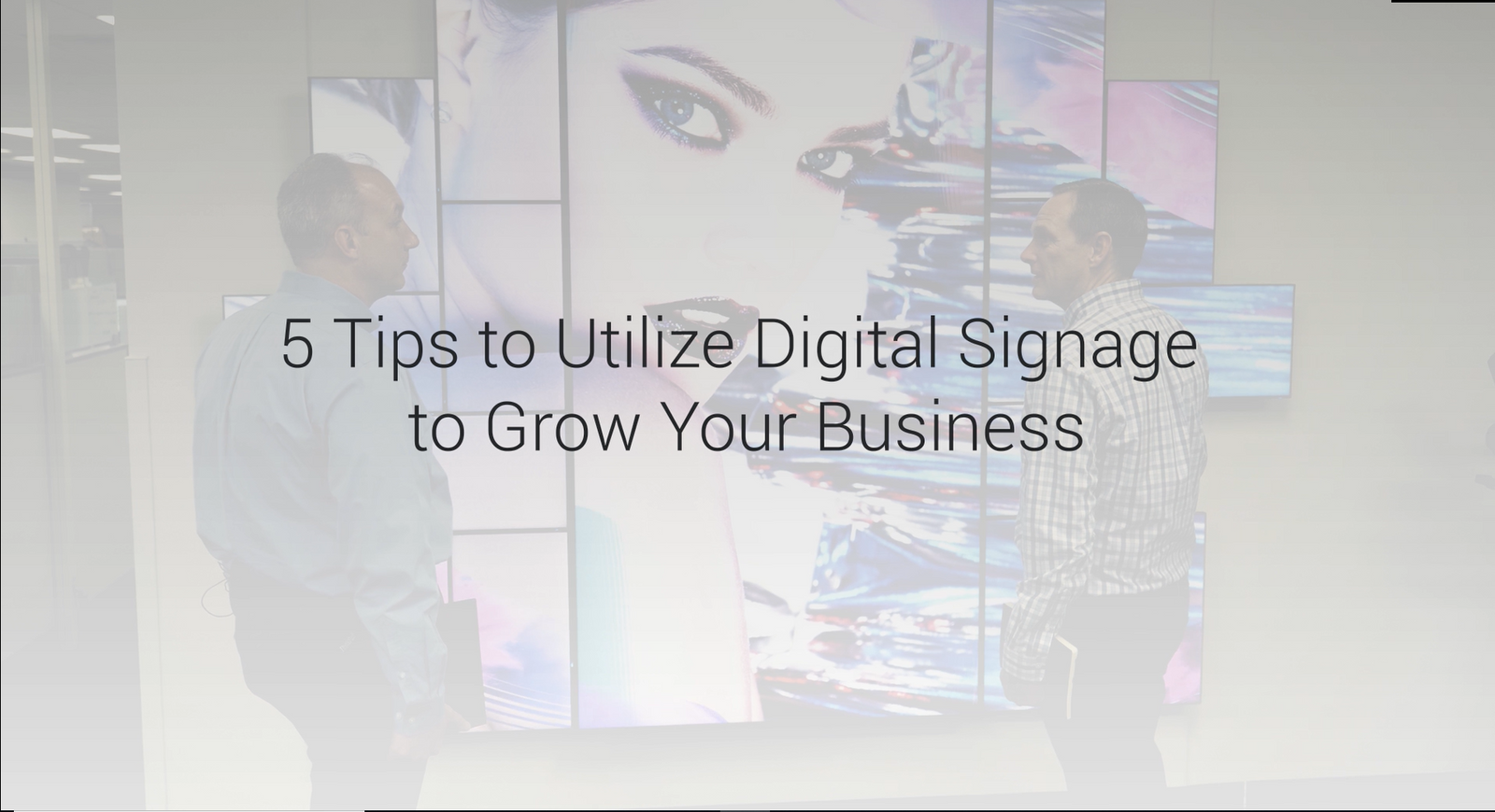 Mimo and BrightSign Collaborate to Provide Their Top Five Tips for Digital Signage