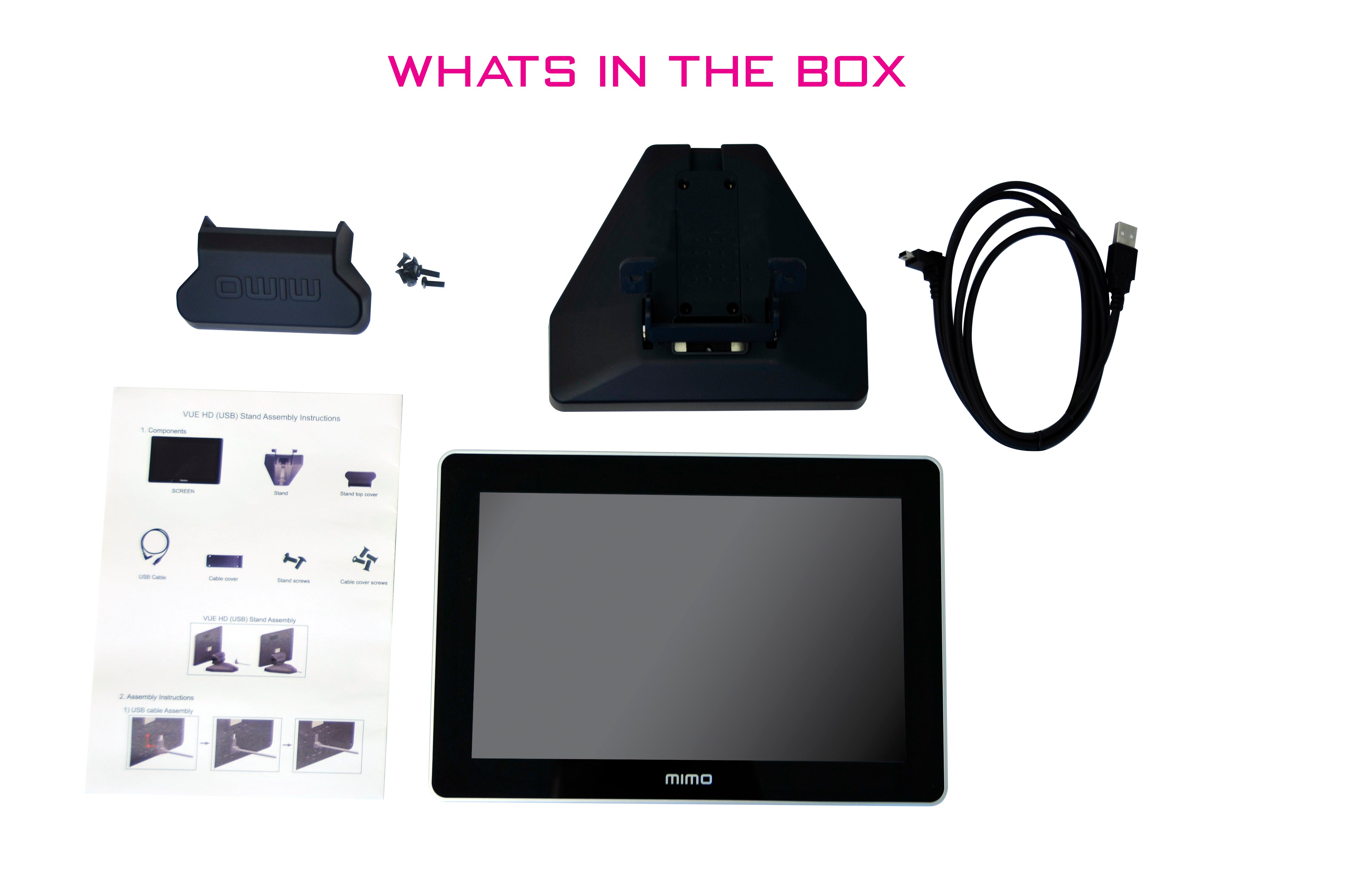 Mimo Vue 10 inch HD USB Display Capacitive Touch | Mimo