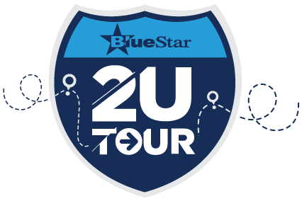 Bluestar 2U - Anaheim 2025 logo