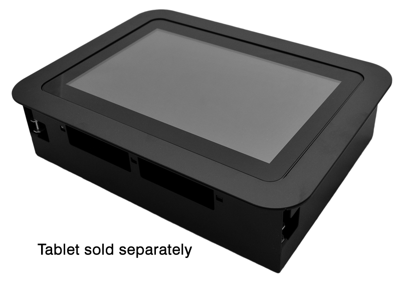 Boîtier mural Mimo 10,1 pouces pour écran Vue avec panneau lumineux intégré (MWB-10-BSBI)