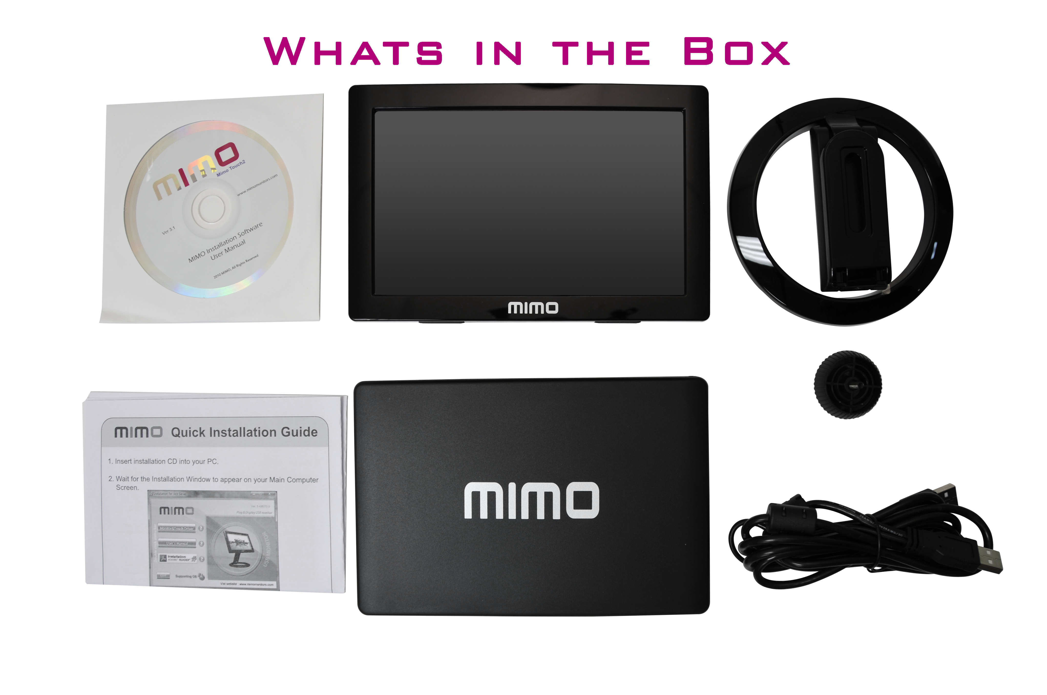 Mimo UM-740R 7 Inch Second Gen Resistive Touch Monitor - Thumbnail 2
