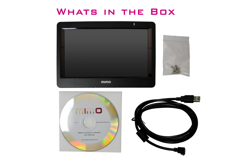 Mimo 7" Resistive Touch VESA-75mm Pattern Display, USB (UM-760RF)