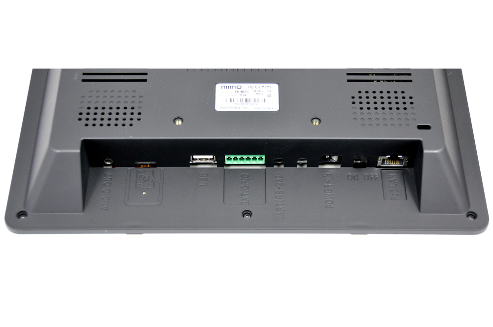 Mimo Vue 10.1" BrightSign Built-in, Non-Touch, with PoE Display (MBS-1080-POE)