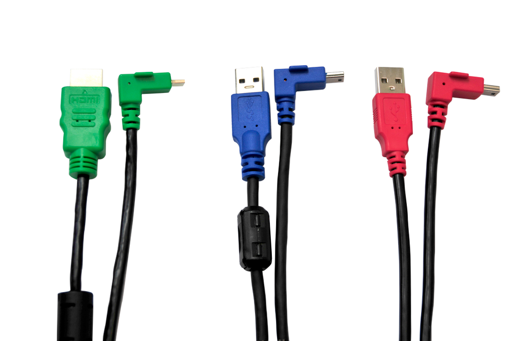 Cable Kit for UM-1080CP Family, Contains (1) each CBL-CP-HDMI, CBL-CP-USB3, CBL-CP-USBP, (CBL-CP-KIT)