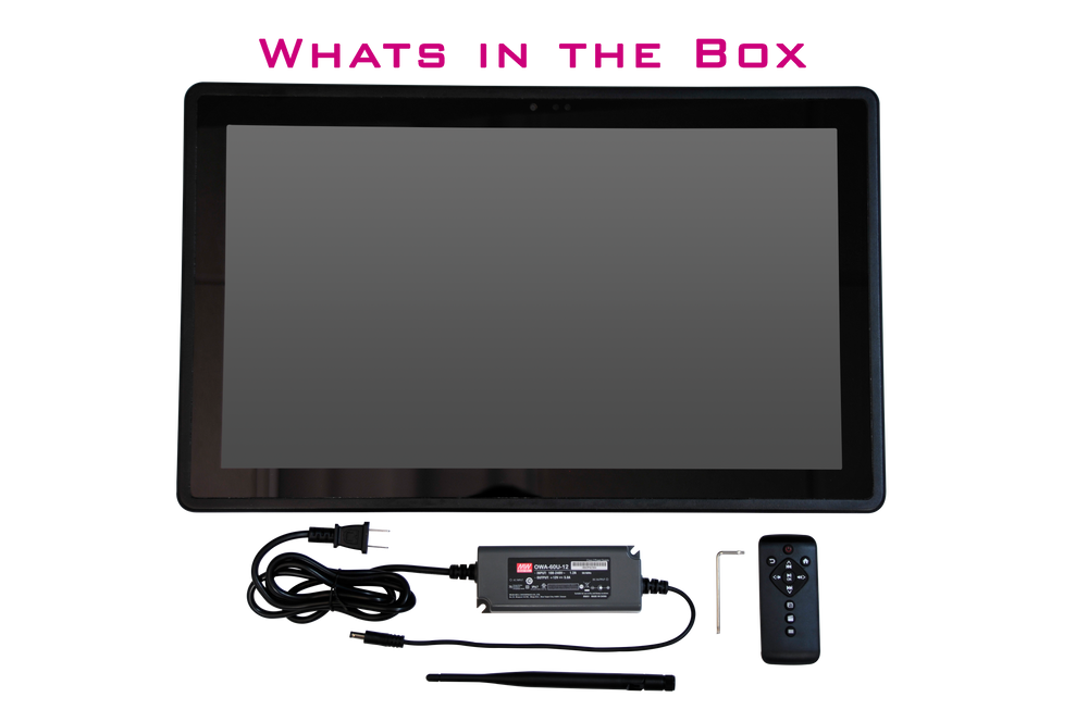 10.1" Outdoor Capacitive Touch and Non-Touch IP65 Rated, High Bright, Display with Audio, HDMI (MOD-10180CH)