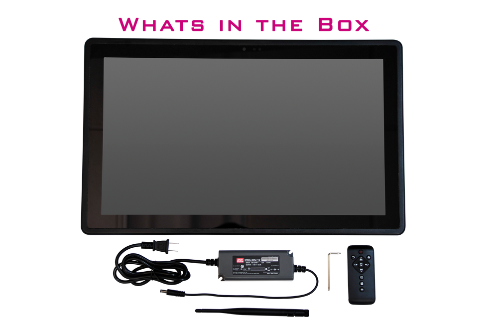 10.1" Outdoor Capacitive Touch or Non-Touch IP65 Rated High Bright Display with Android 8.1, RK3288 Processor, Audio, HDMI Out (MOT-10180CH)