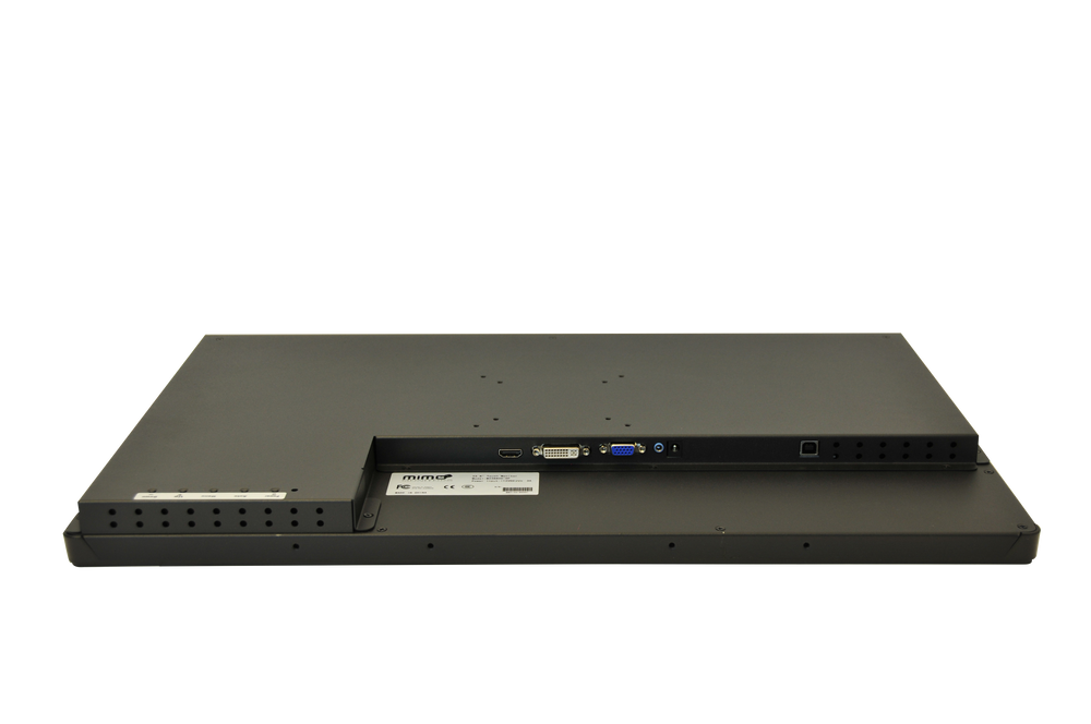 23.8" Open Frame, Desk Top or Wall Mountable Multi Point Touch 1920x1080 Display, VGA, DVI, HDMI, Black (M23880C-OF)