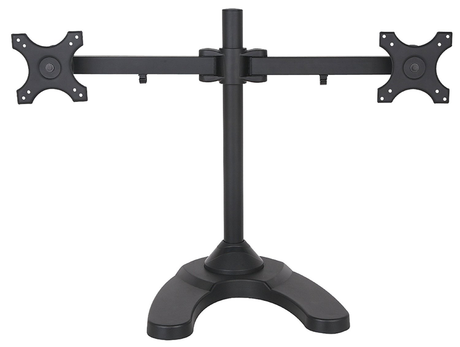 Dual-Monitor Free Standing VESA Desk Mount Stand