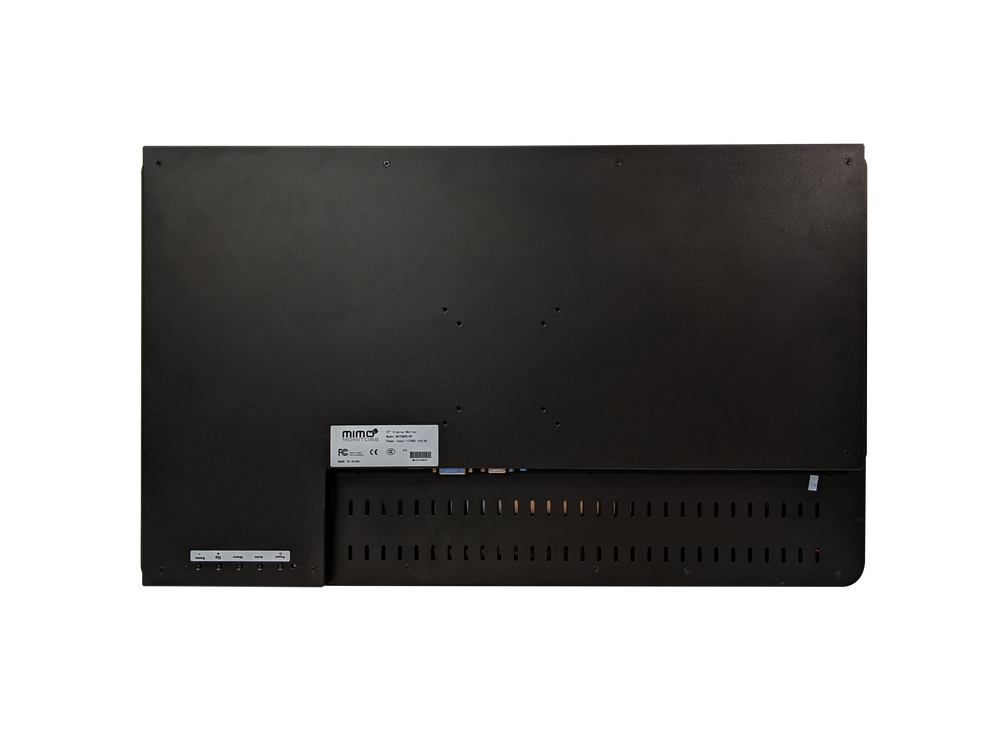 27" Open Frame, Desk Top or Wall Mountable Non-Touch 1920x1080 Display, VGA, DVI, HDMI, Black (M27080-OF)